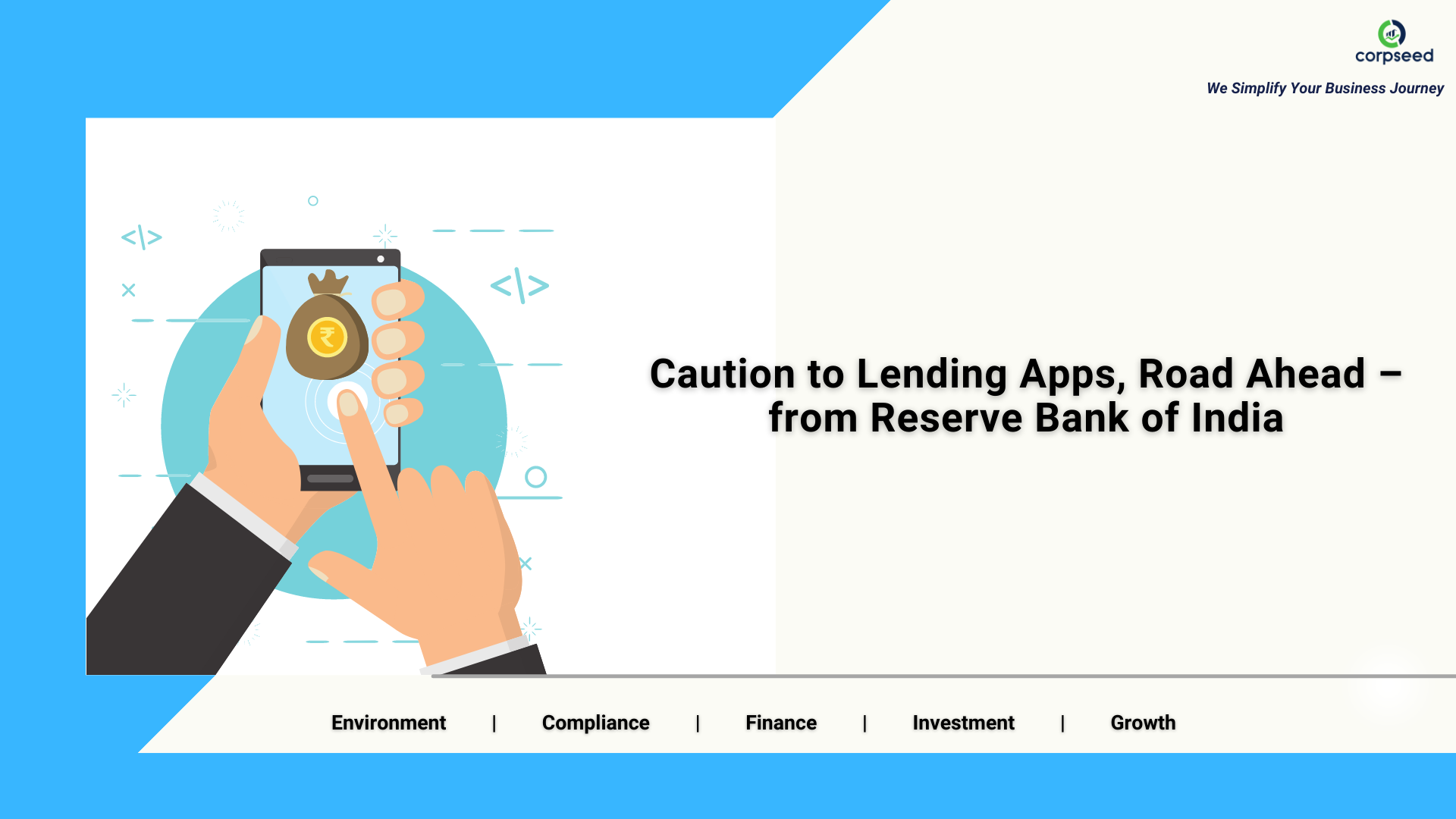 Caution to Lending Apps, Road Ahead – from Reserve Bank of India - Corpseed.png